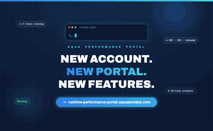 New account. New portal. New features. — aquaperf-portal.ddnsking.com